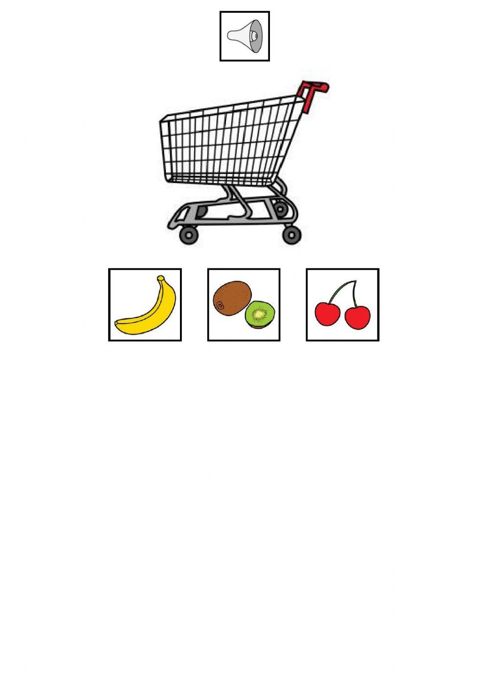 Frutas. la compra 1.