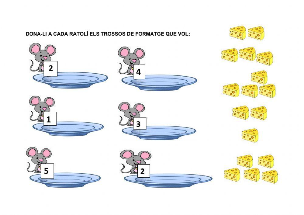 Numeració amb el ratolí Pérez