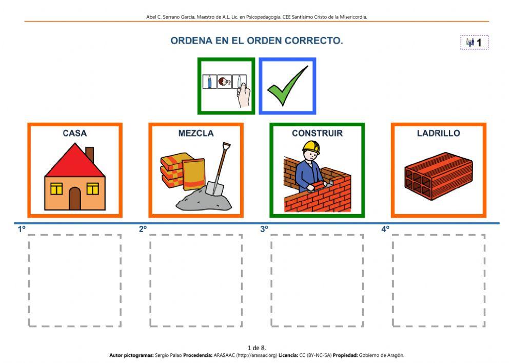Secuencias temporales - 4 viñetas - OFICIOS 1