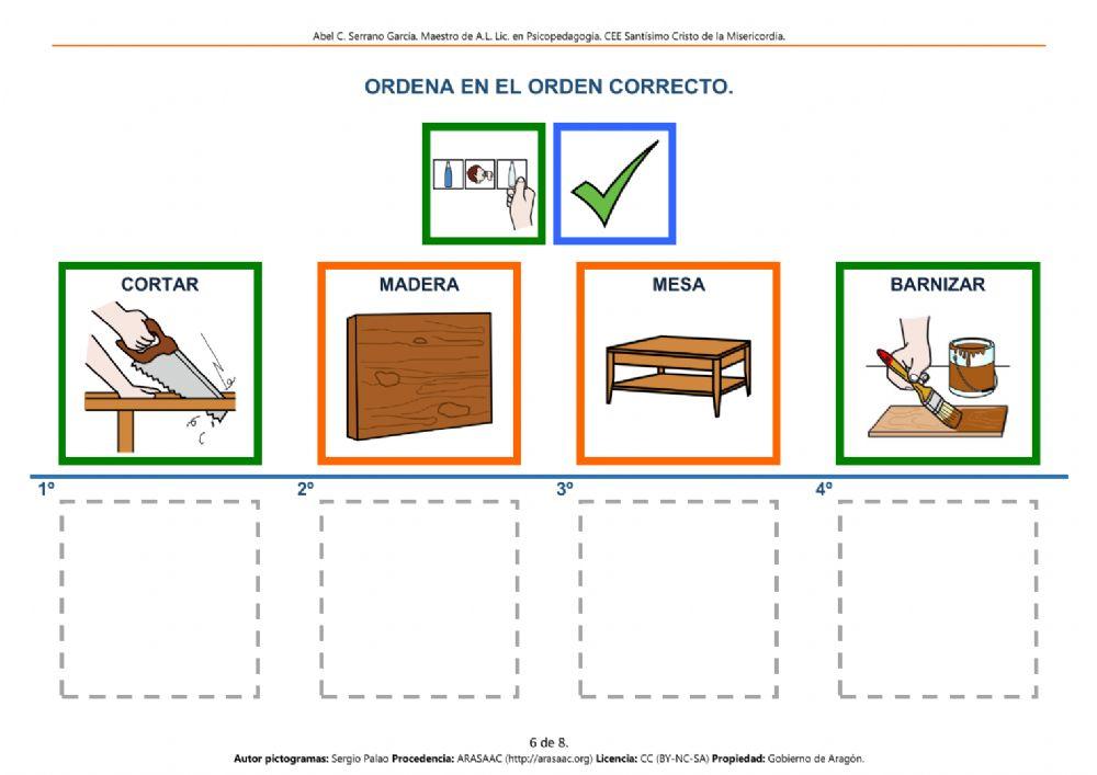 Secuencias temporales - 4 viñetas - OFICIOS 1