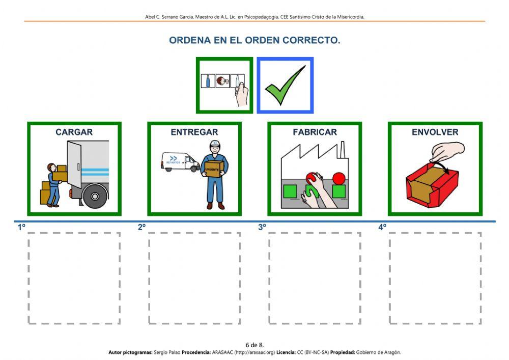 Secuencias temporales - 4 viñetas - OFICIOS 2