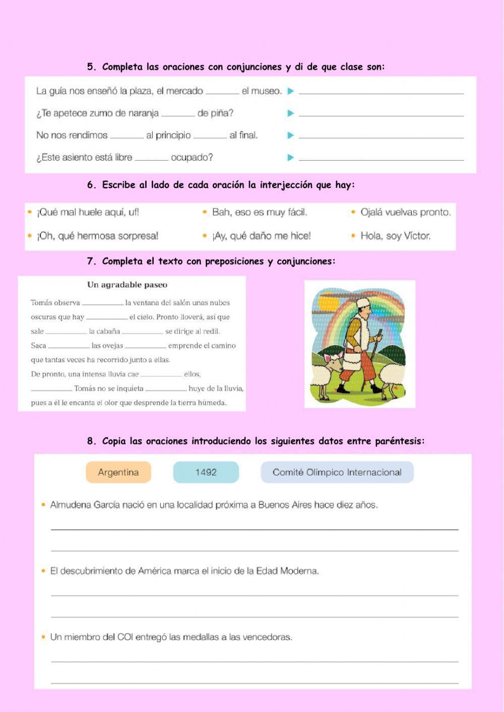 Ficha lengua tema 14