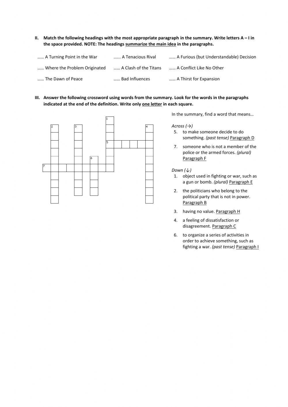 World War II: An Overview