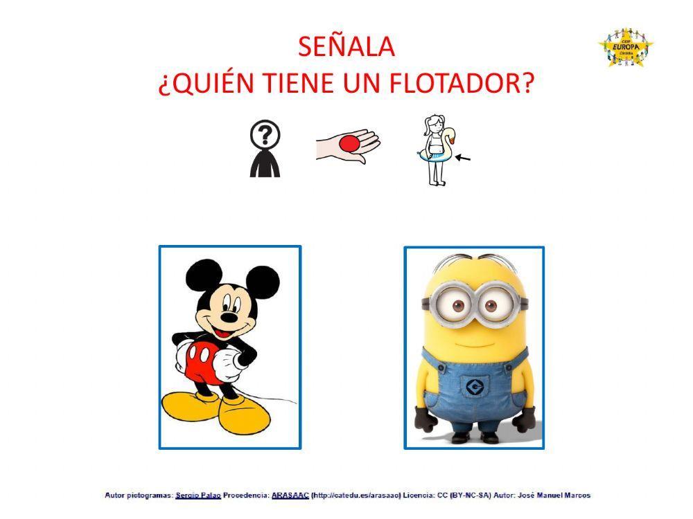 Oraciones con pictogramas