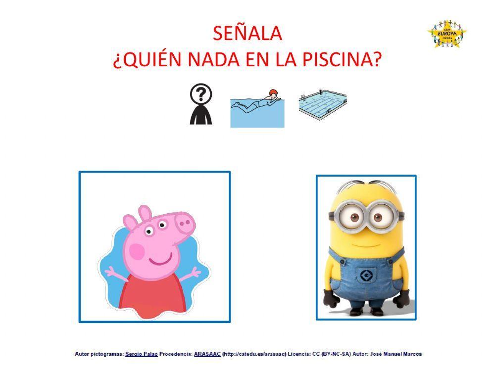 Oraciones con pictogramas