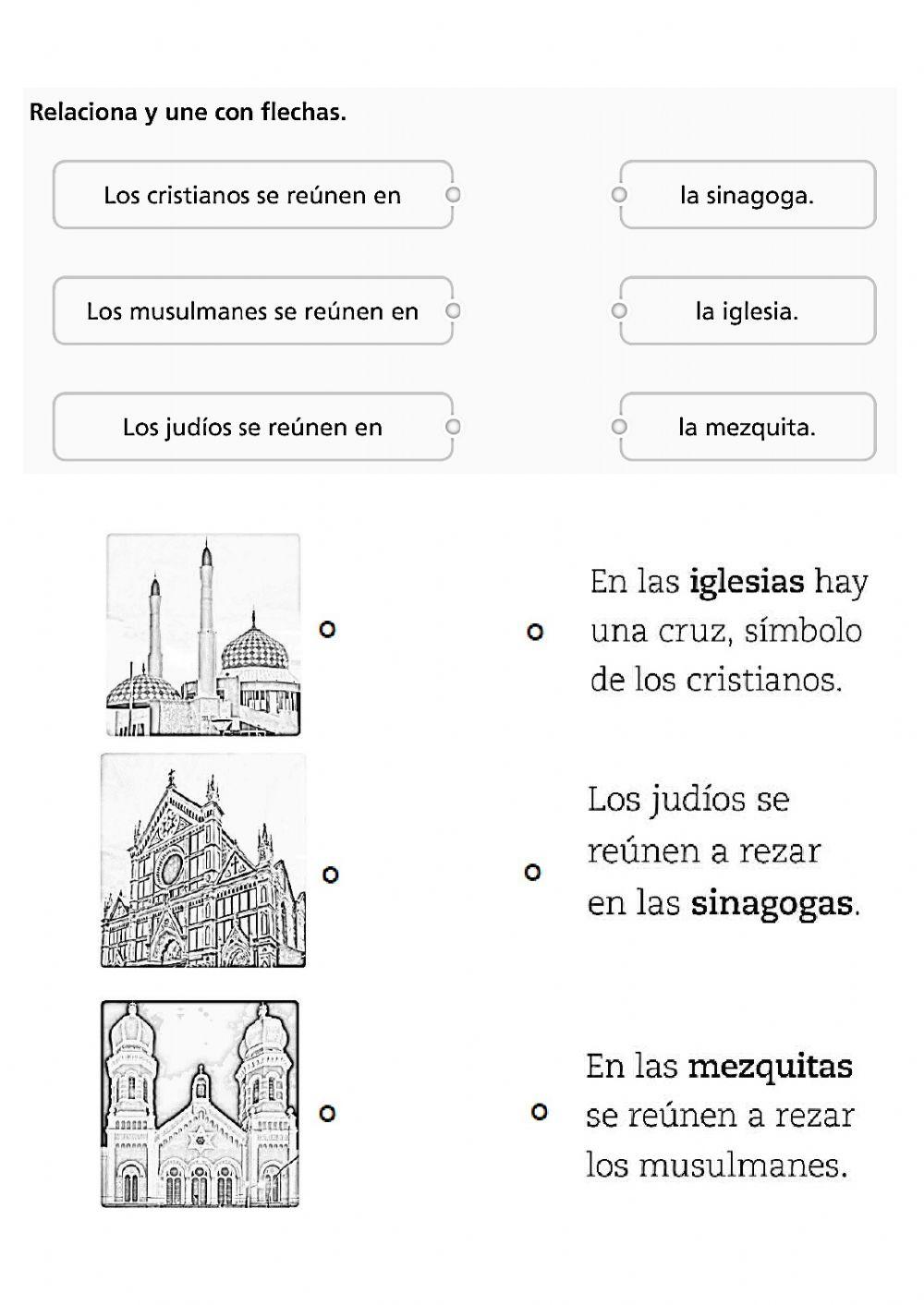 El domingo y los lugares de culto