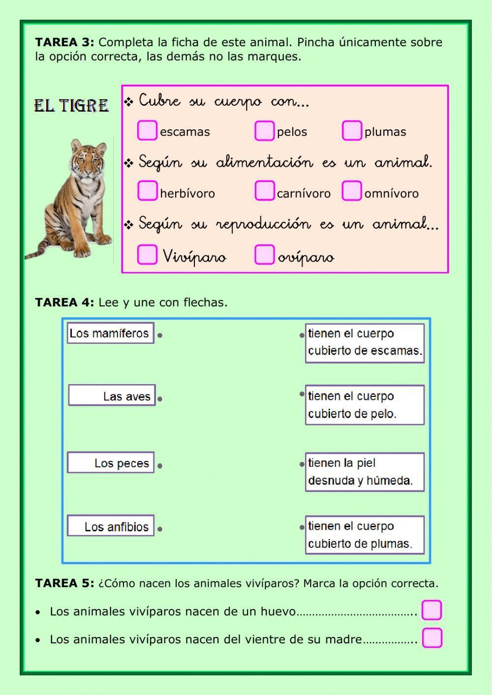 Los animales