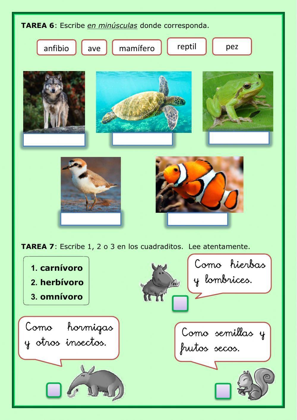 Los animales