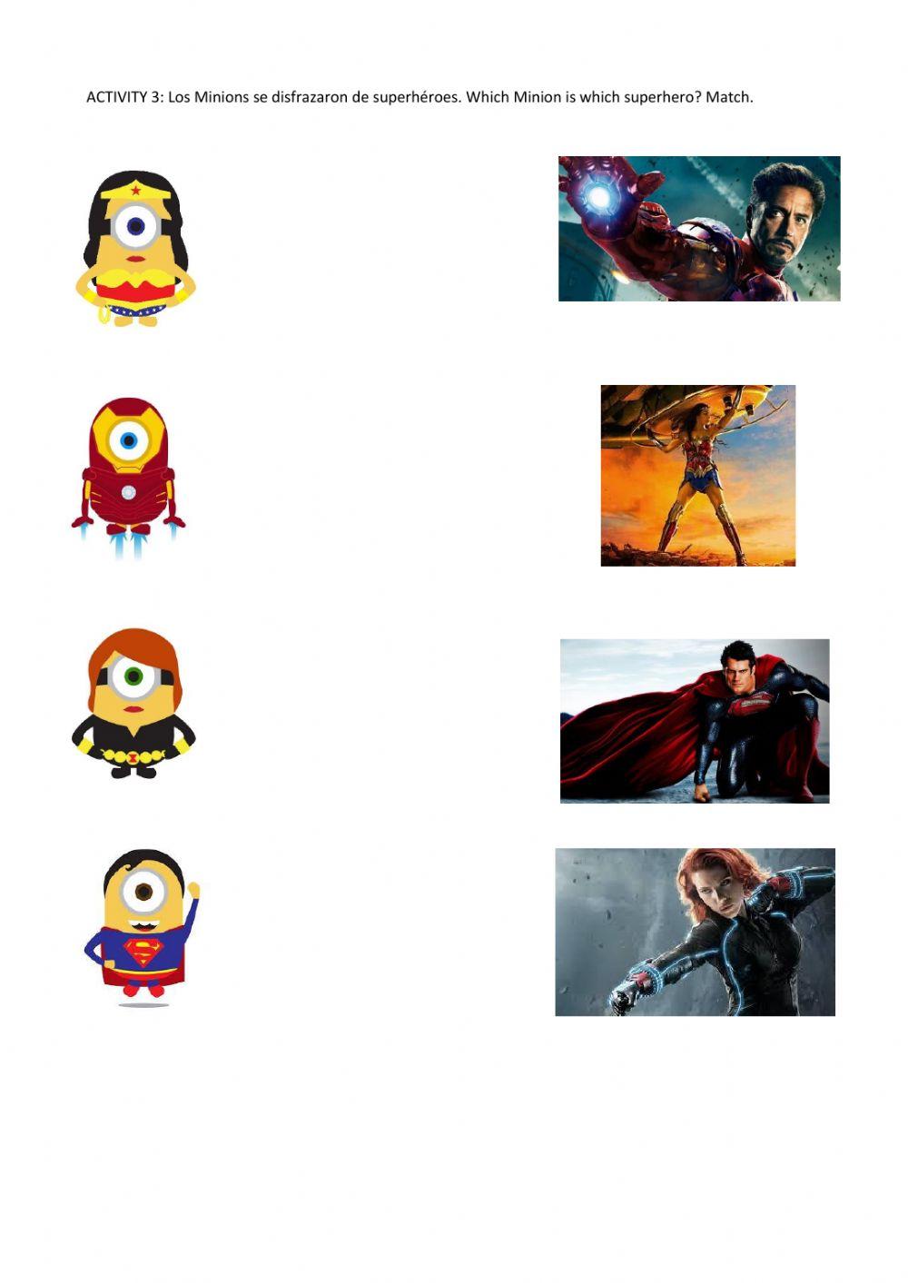 Superheroes and supervillains