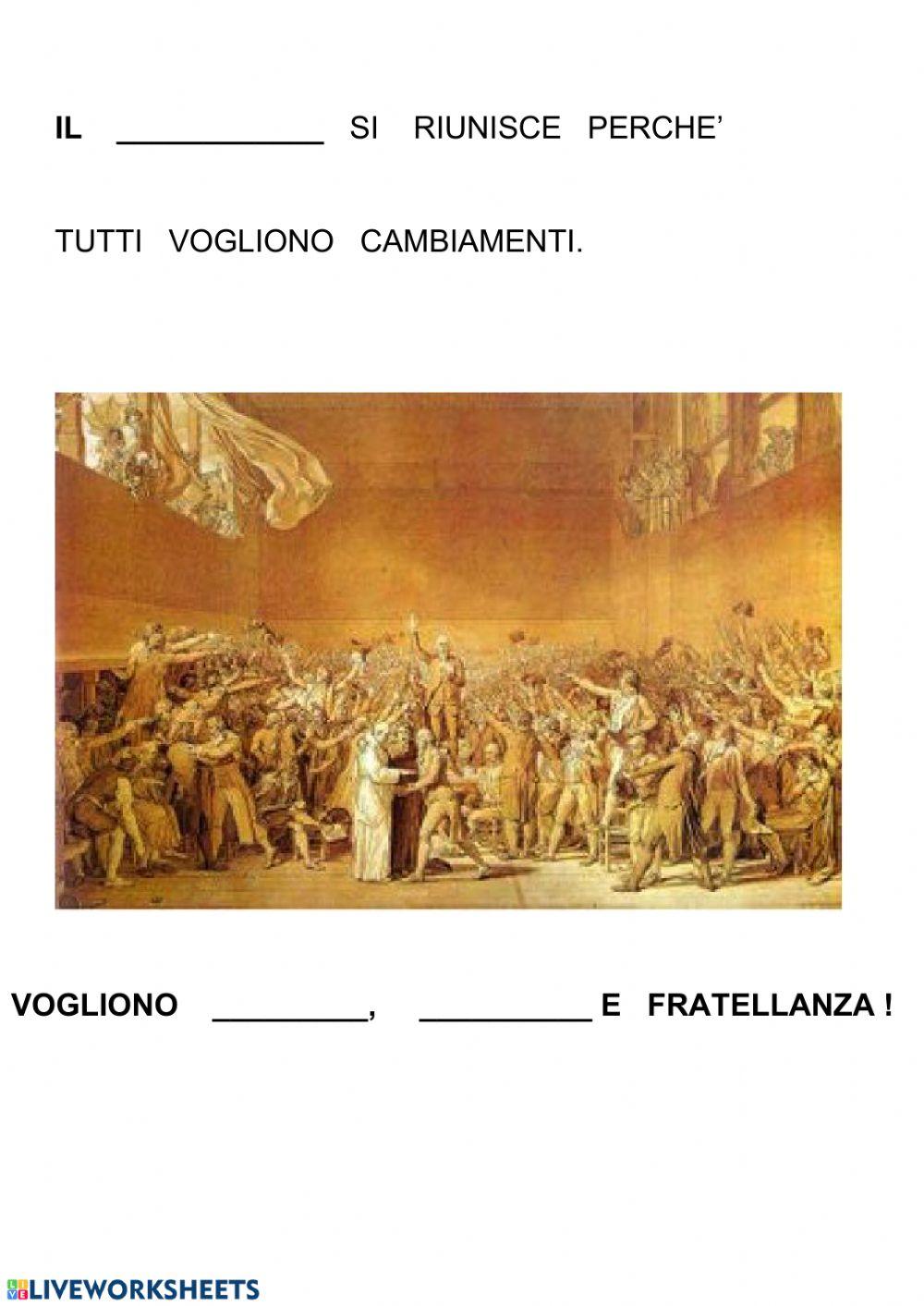 LA  RIVOLUZIONE  FRANCESE 