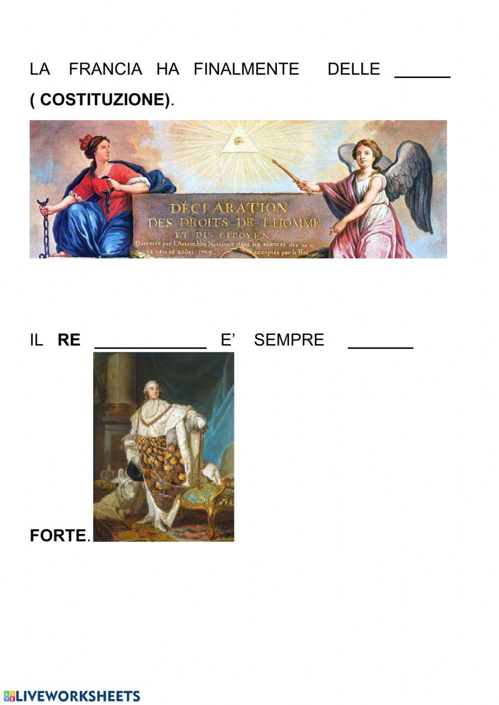 LA  RIVOLUZIONE  FRANCESE 