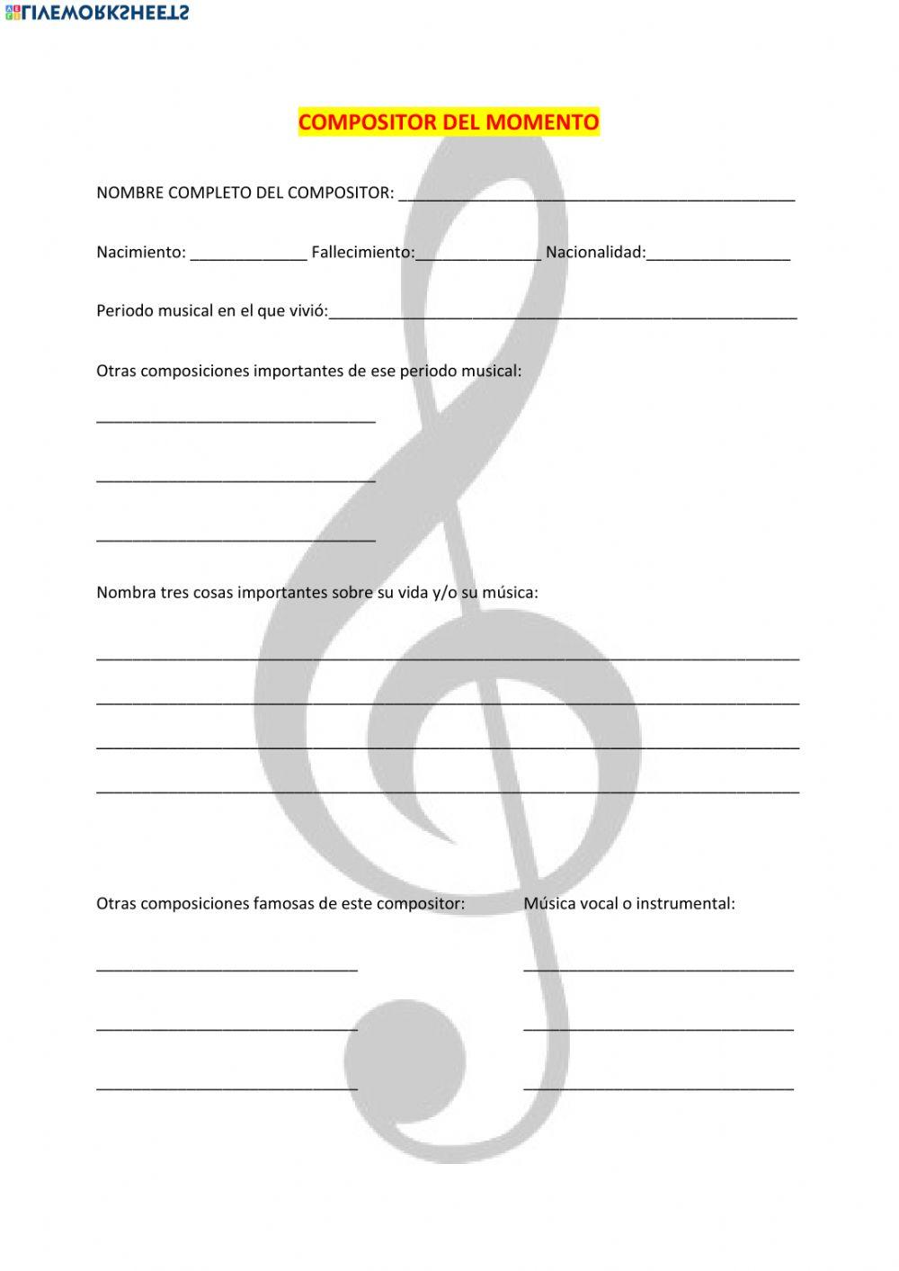 Compositor del momento