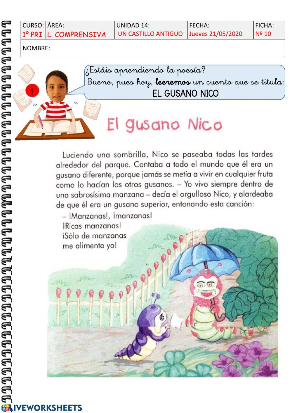 U14 Un antiguo castillo - ficha 10