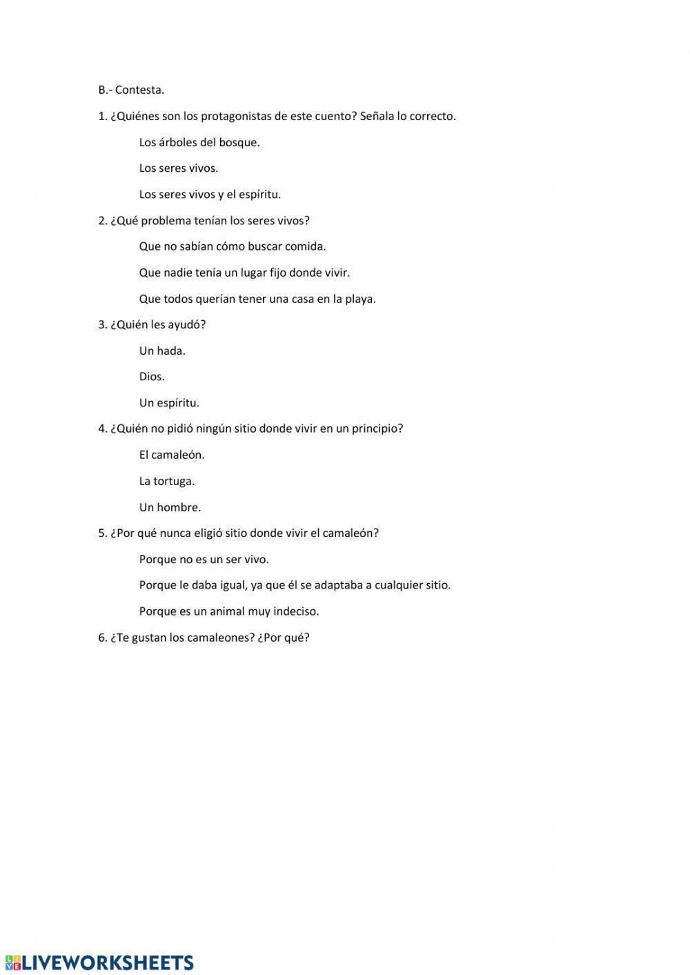 Velocidad y comprensión lectora 3º Primaria