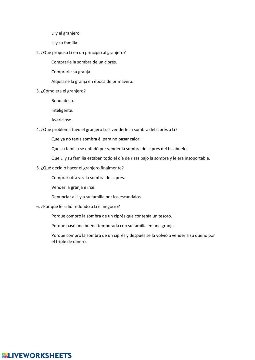 Velocidad y comprensión lectora 4º Primaria