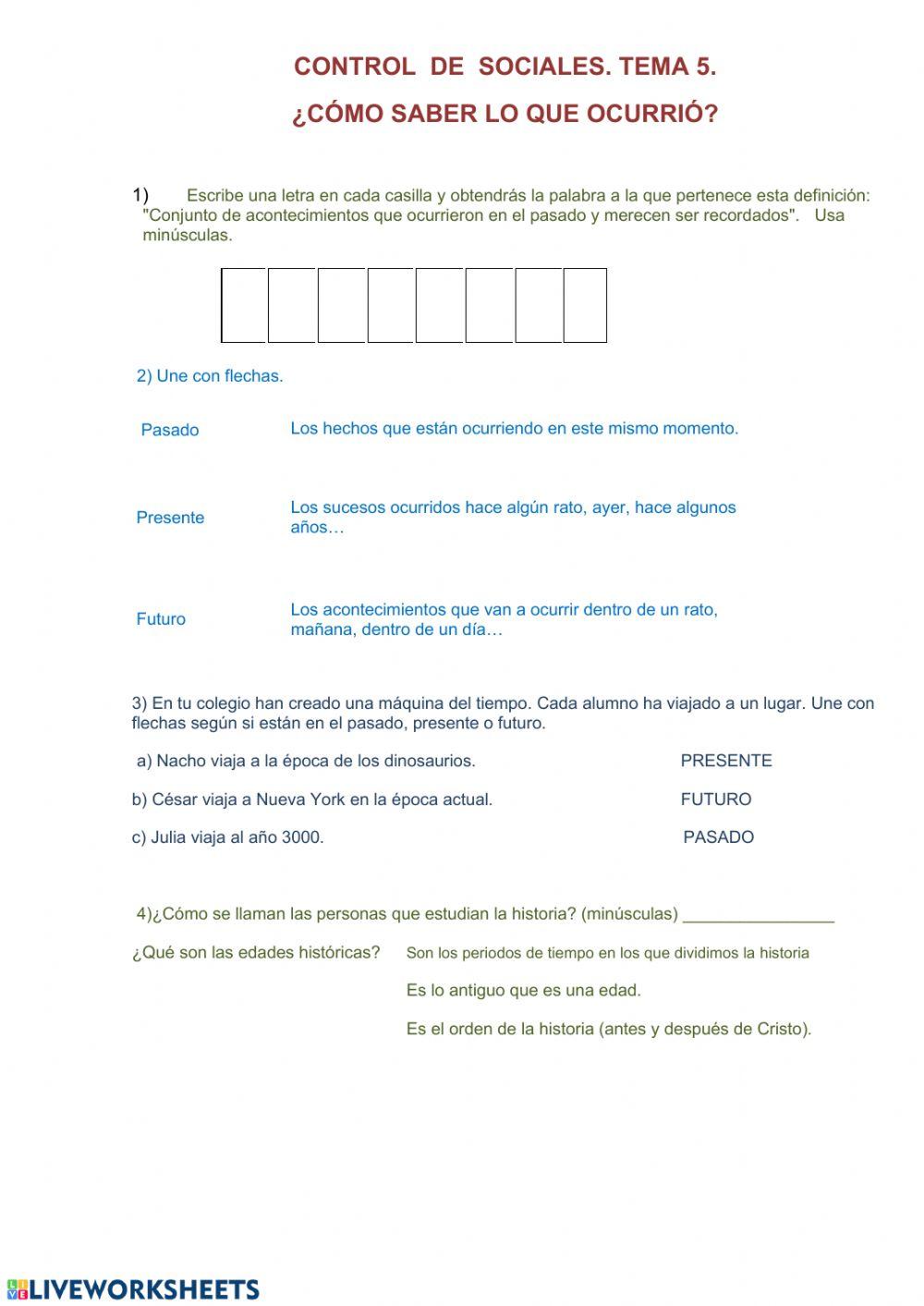 Control 3º tema 5 sociales