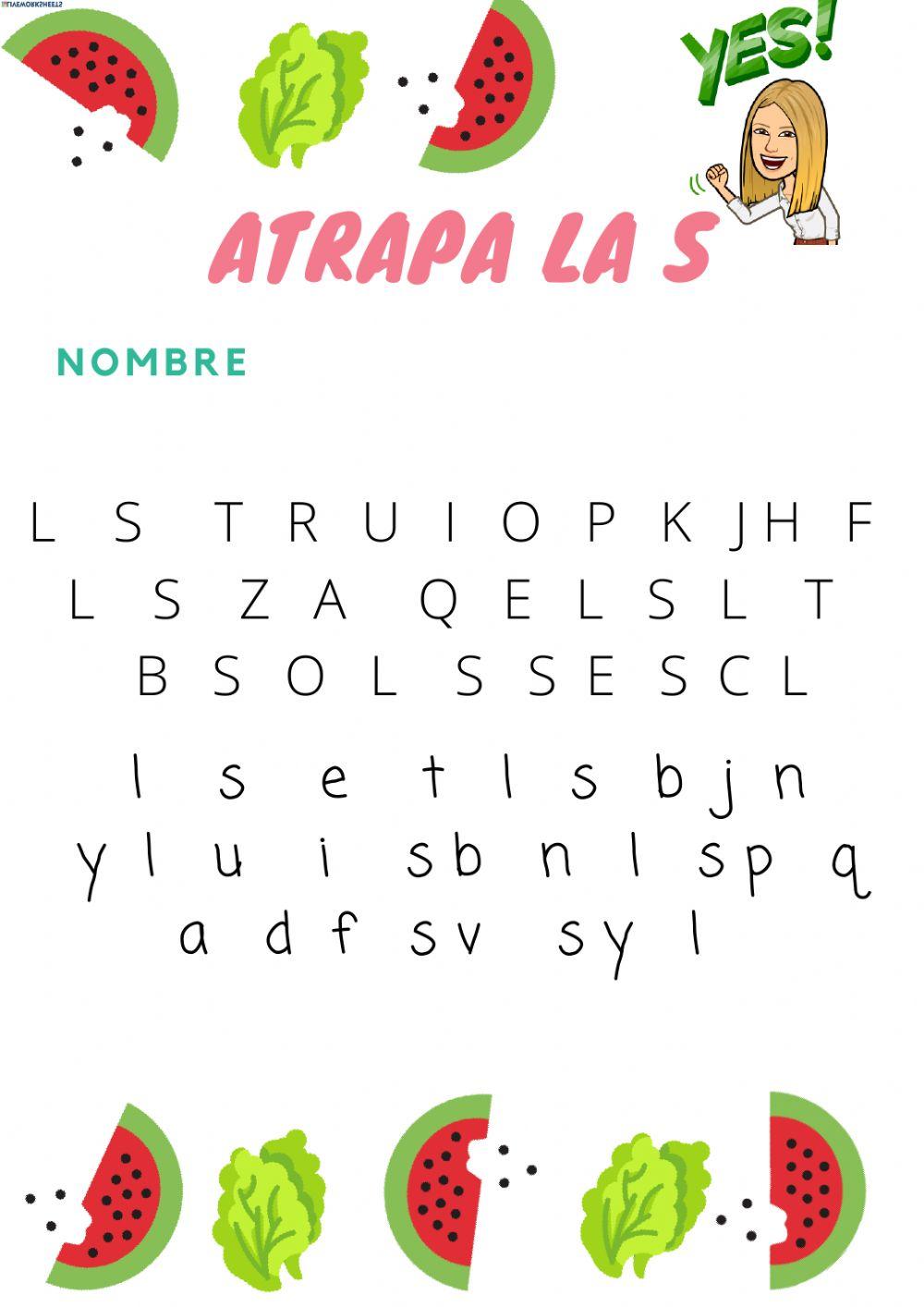 Atrapa la S