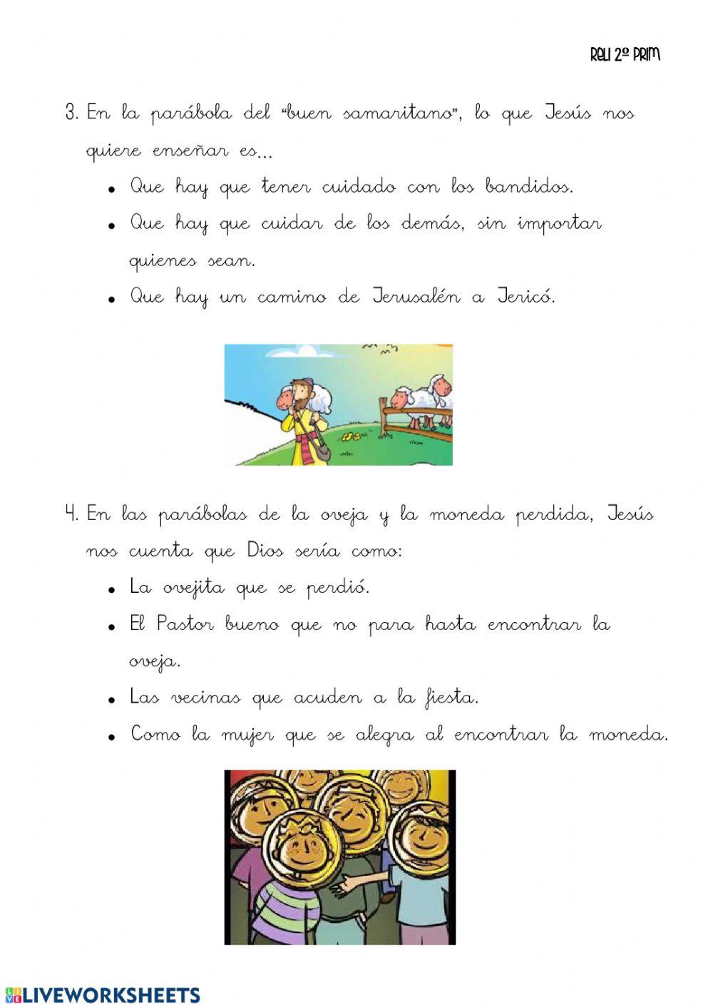 Test parábolas 2º