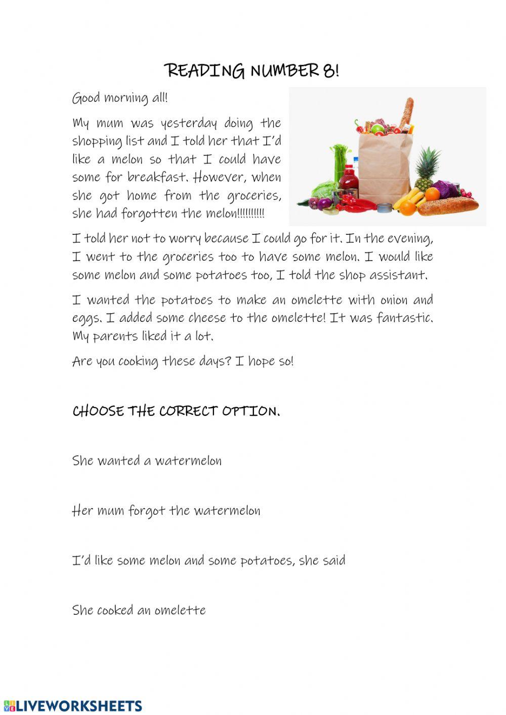 Reading numer eight. By Iris.