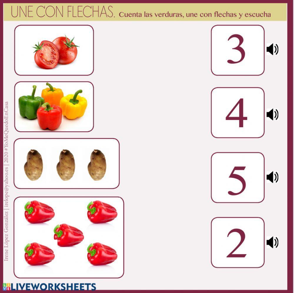 Actividades variadas-Verduras
