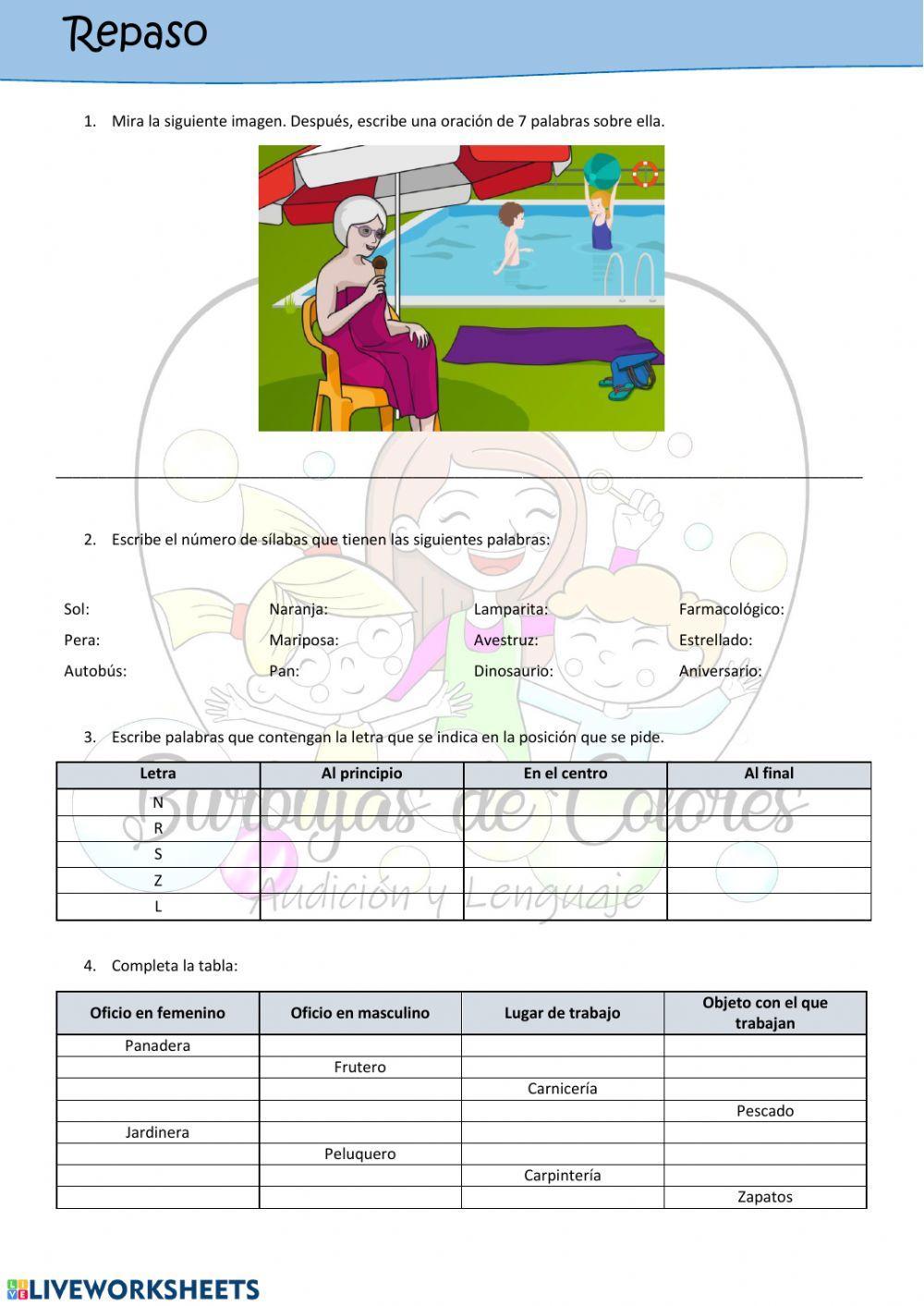 Repaso Audición y Lenguaje