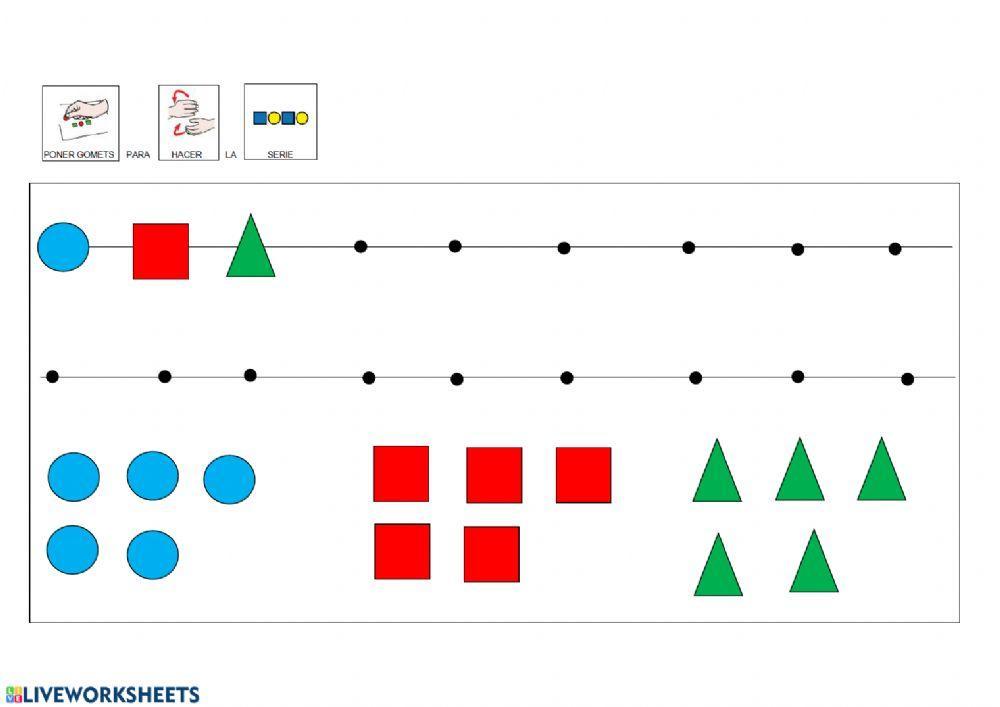 Series atendiendo a 3 criterios