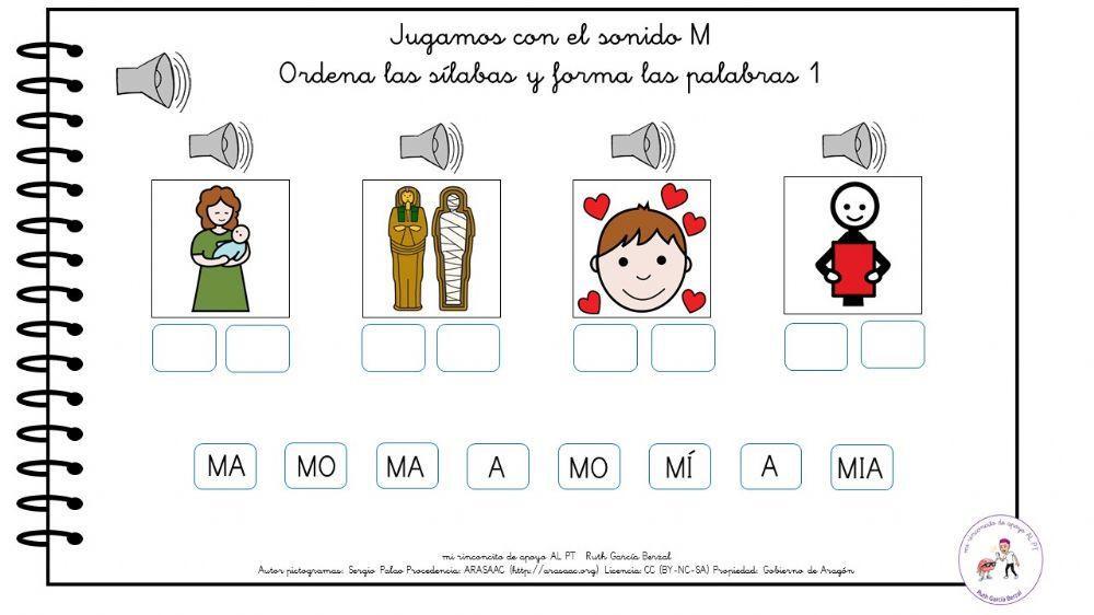 Jugamos con el sonido m