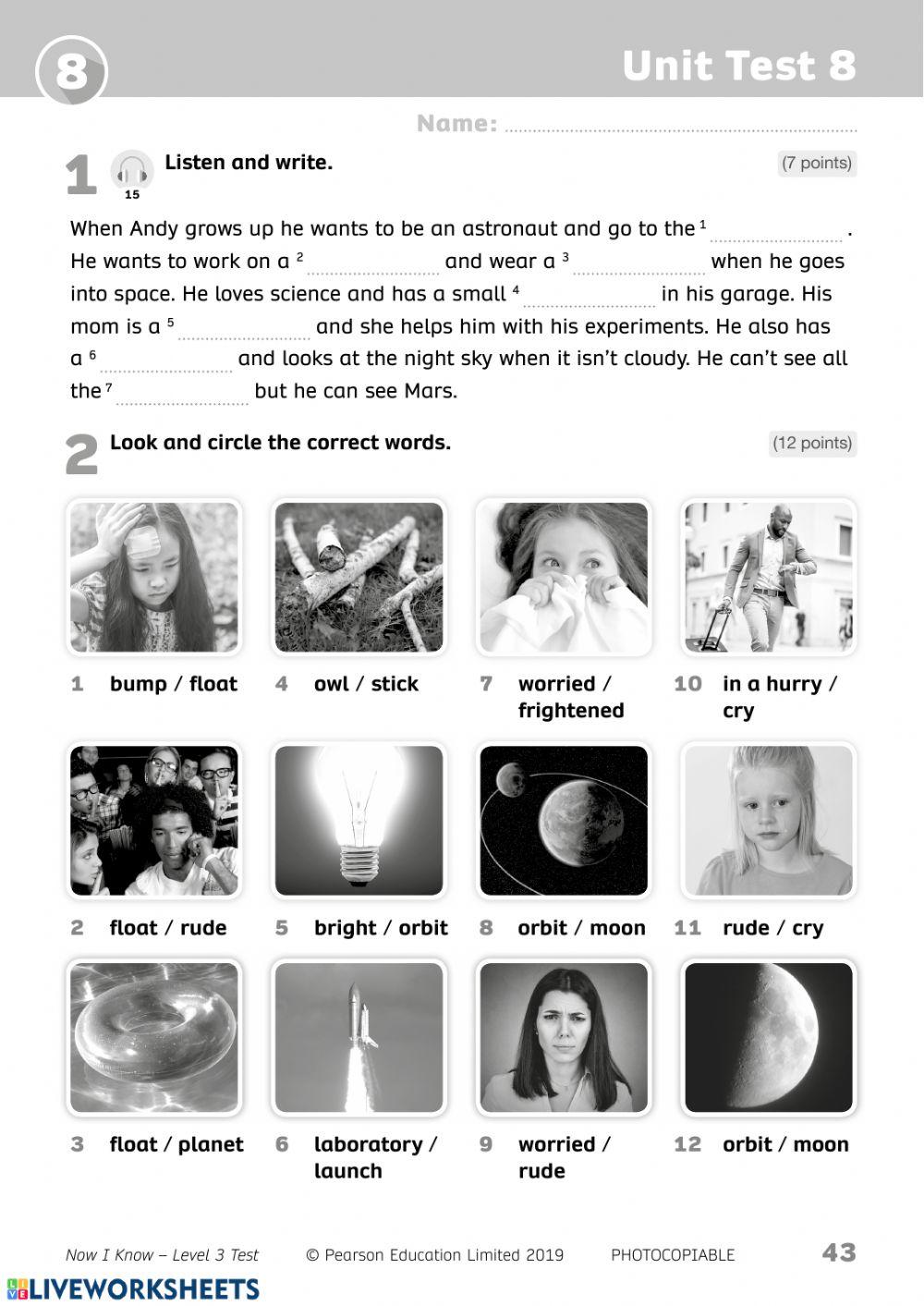 Space unit 8 test 5581236 misshilal live worksheets