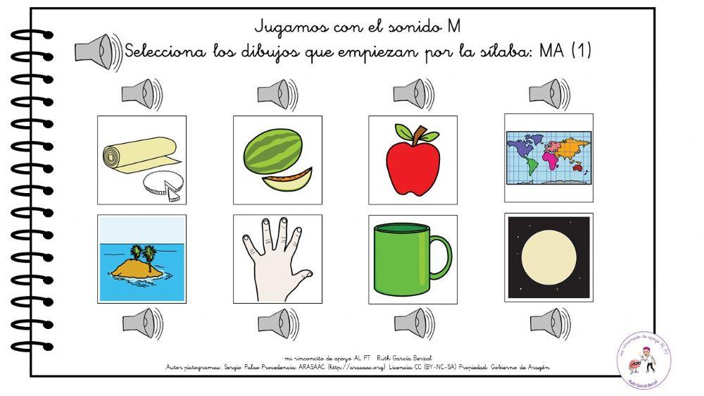 Jugamos con el sonido m