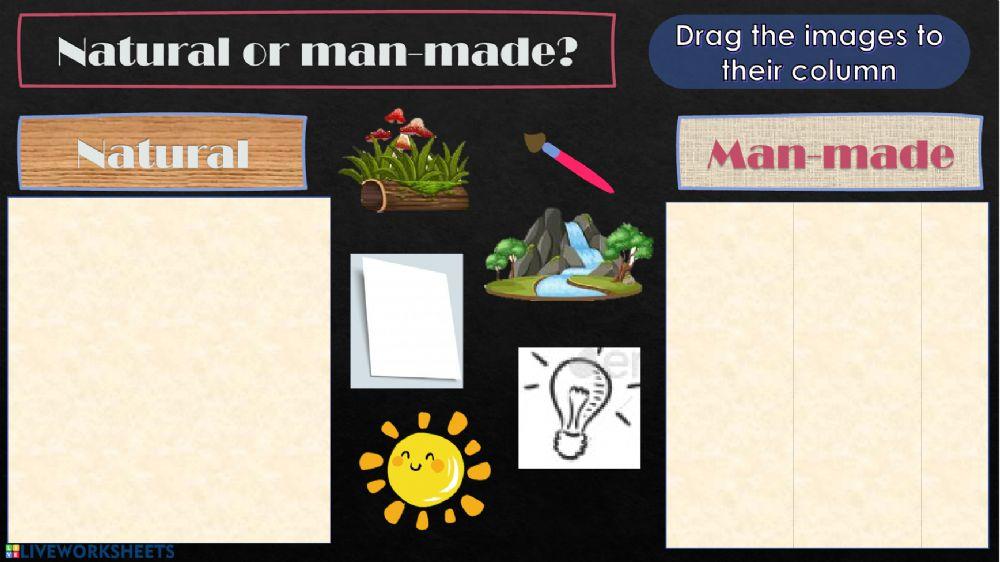 Natural and man-made things