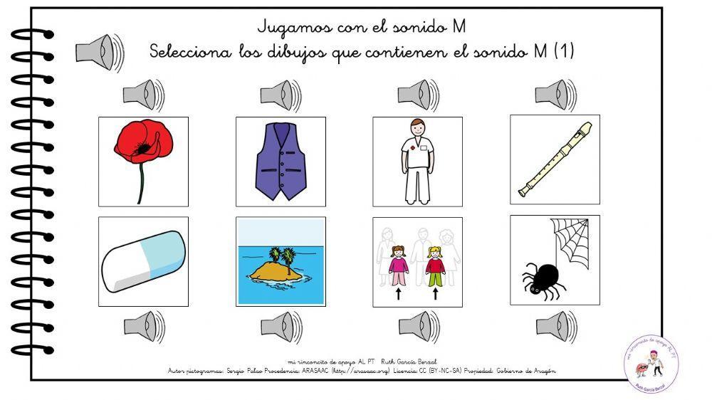 Jugamos con el sonido m