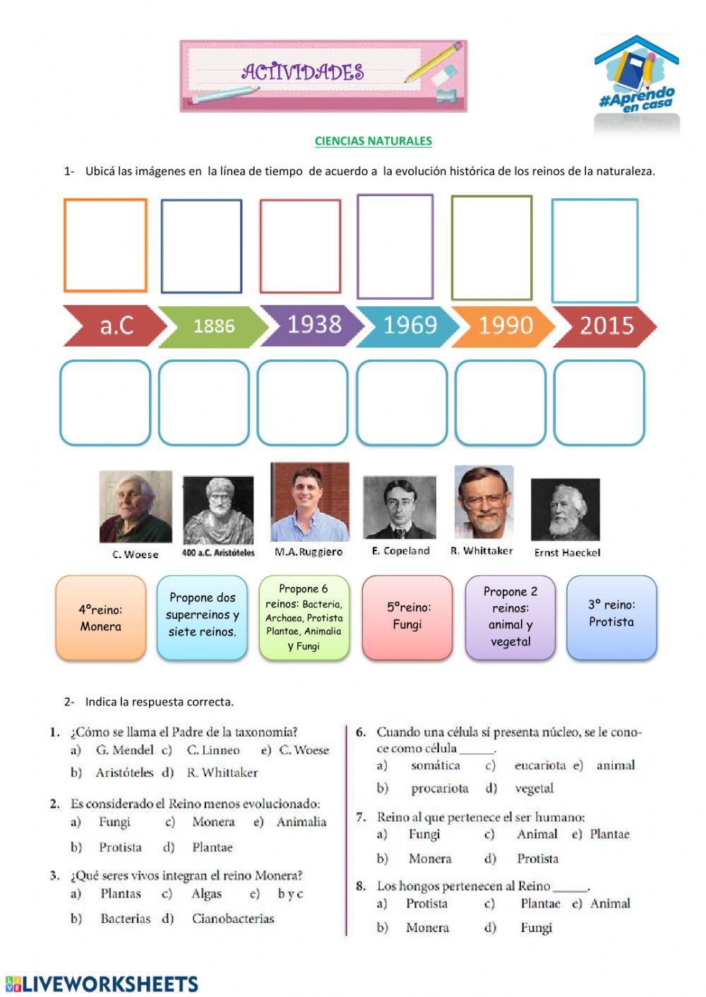 Reinos de la naturaleza