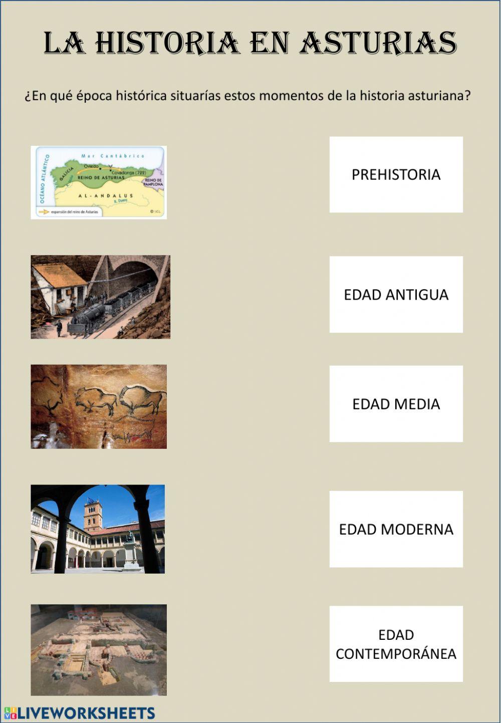 Las huellas del tiempo en Asturias