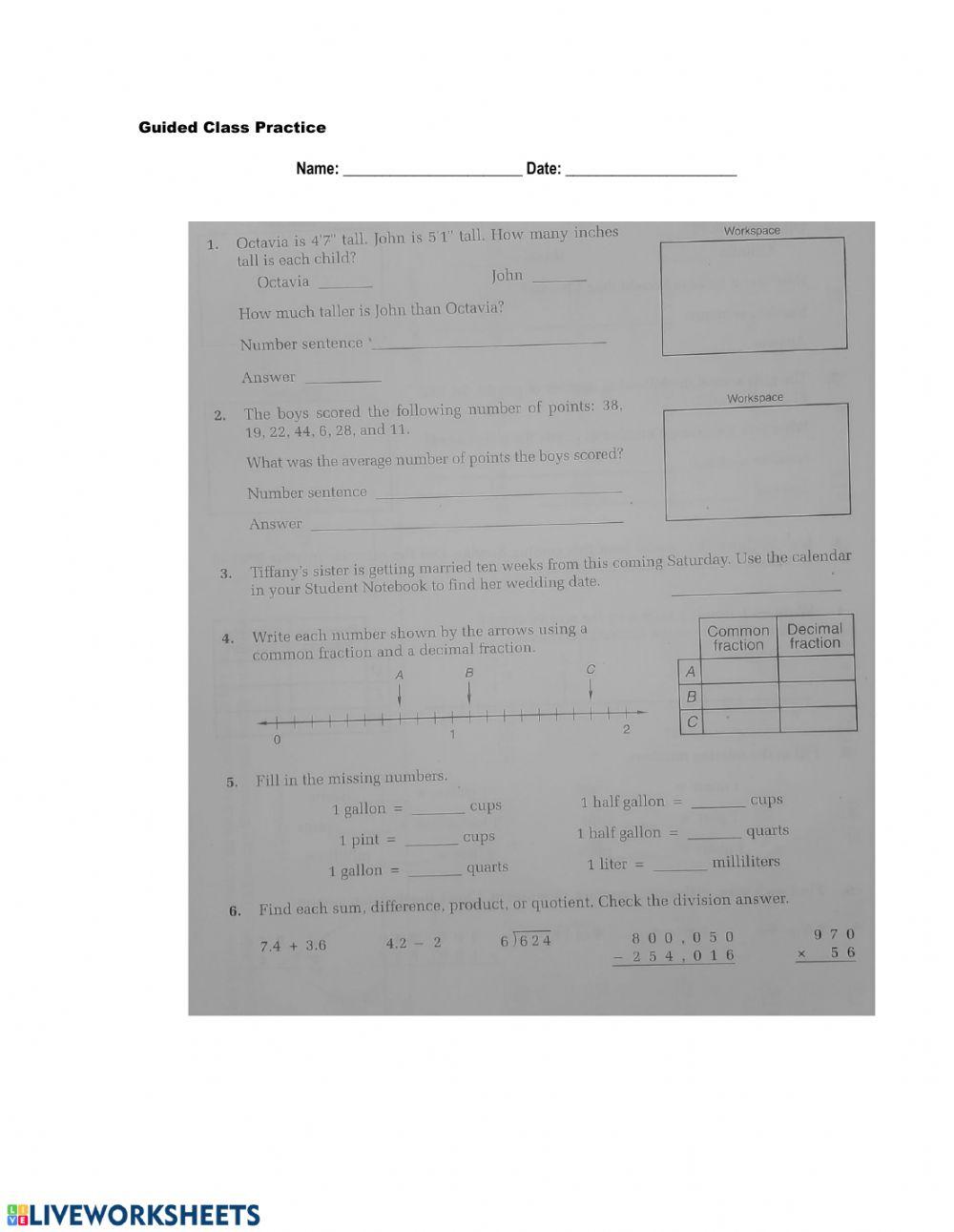 SAXON LESSON May 4th