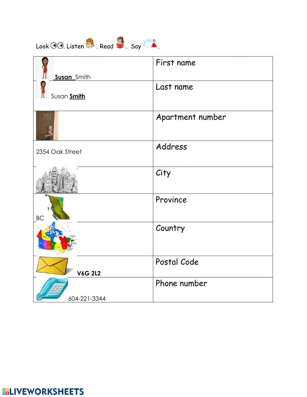 Look, Listen and Say