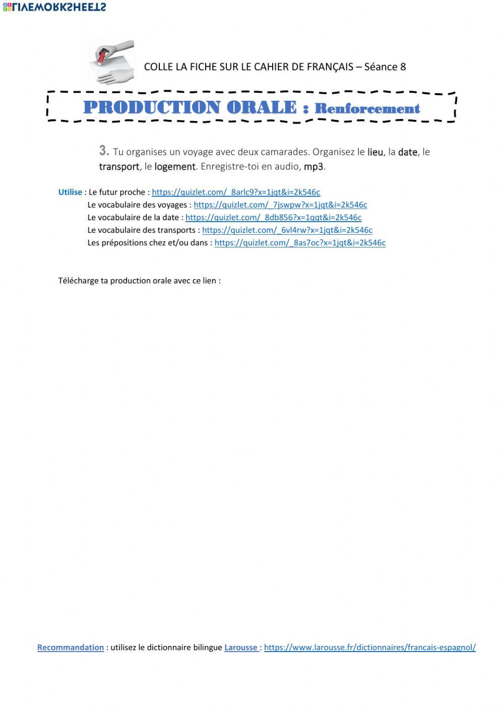 Séance 8 Renforcement de l'unité 15 mai 3