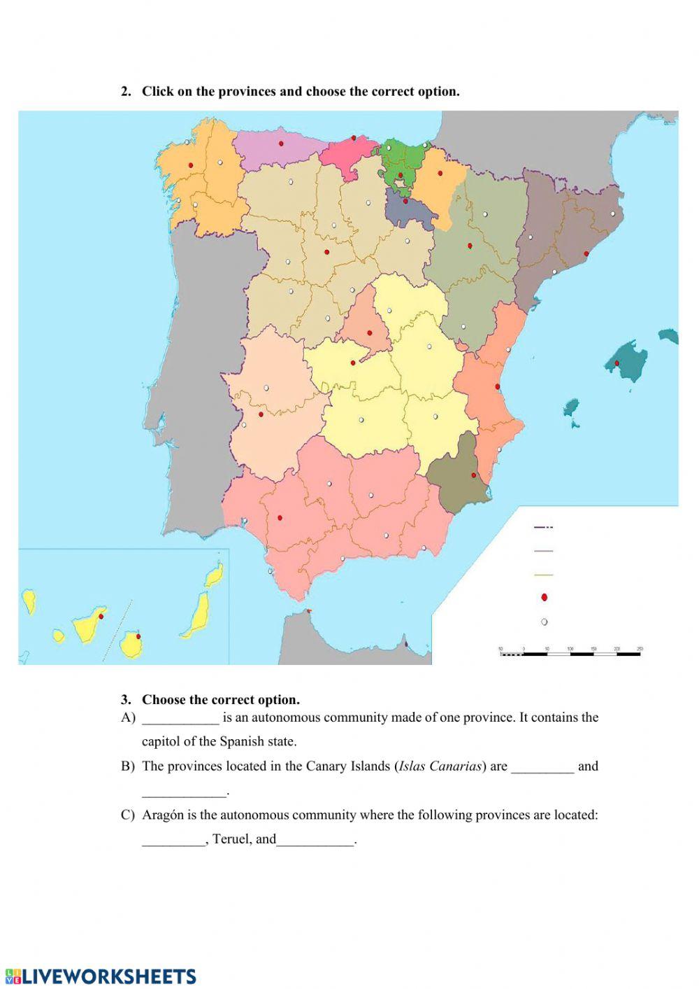 Provinces of Spain