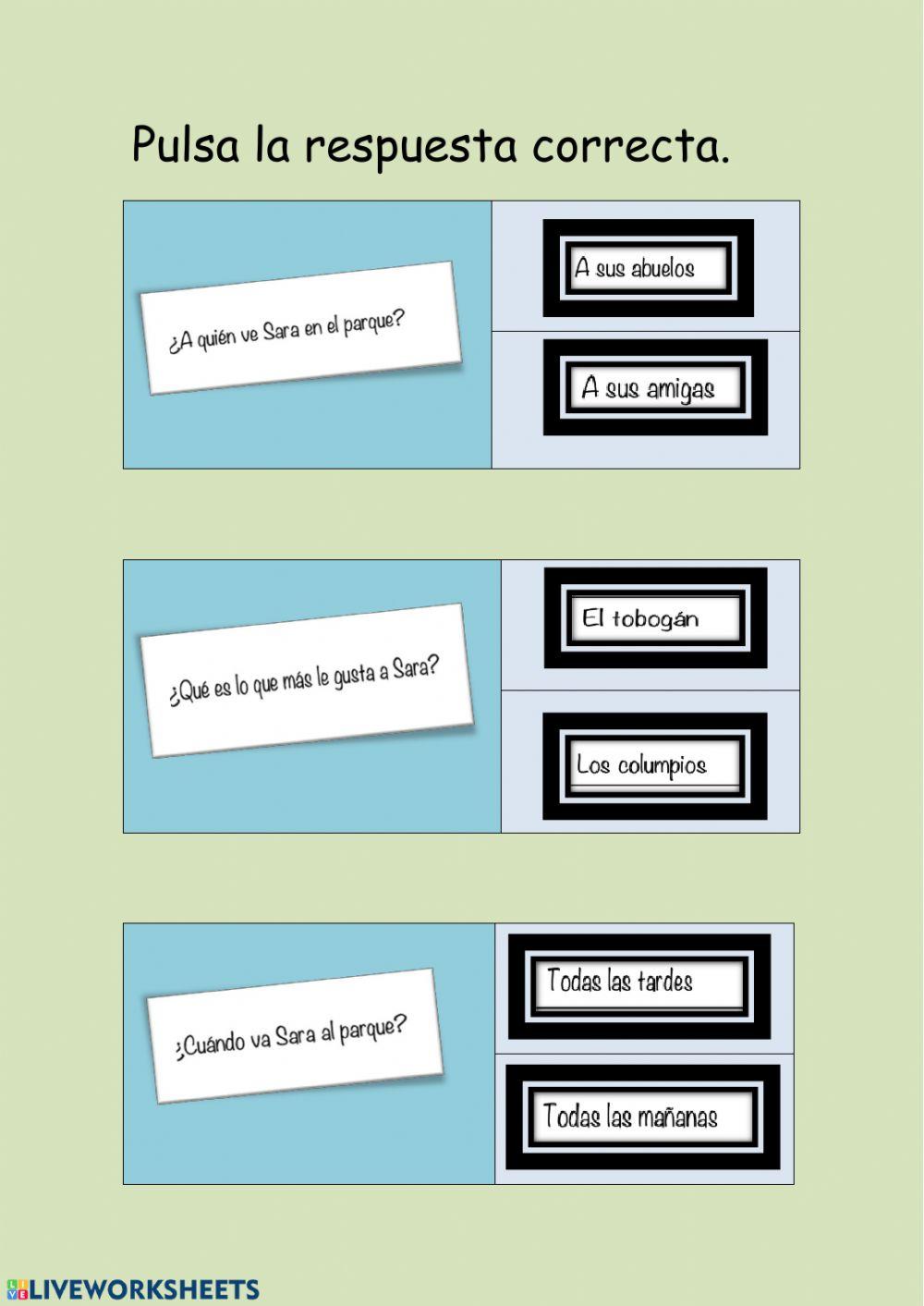 Comprensión Lectora