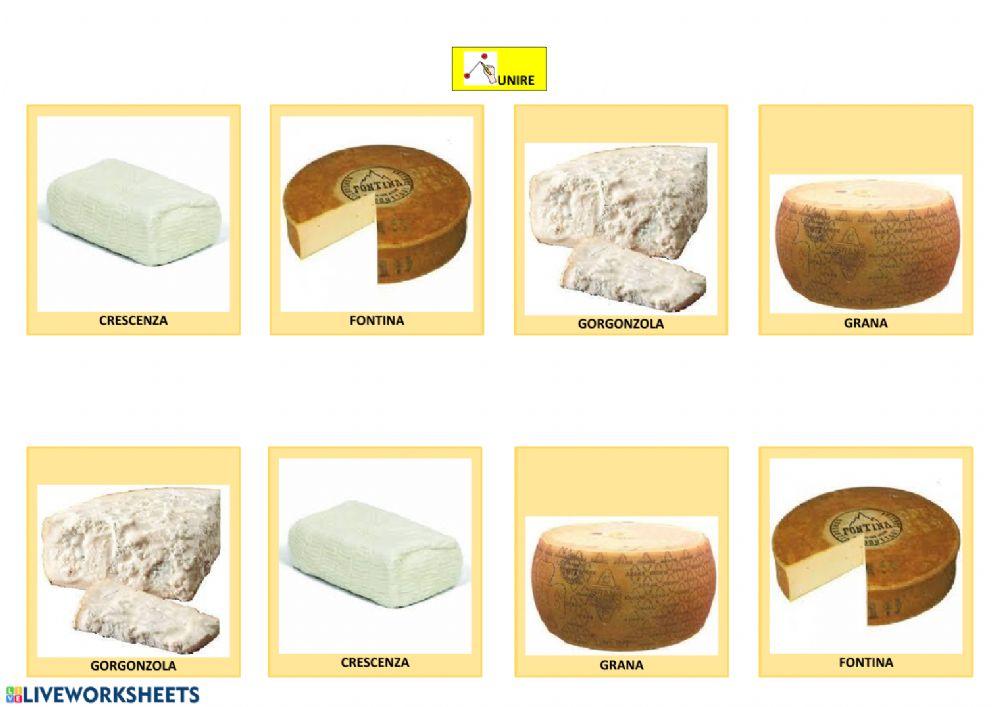 I formaggi
