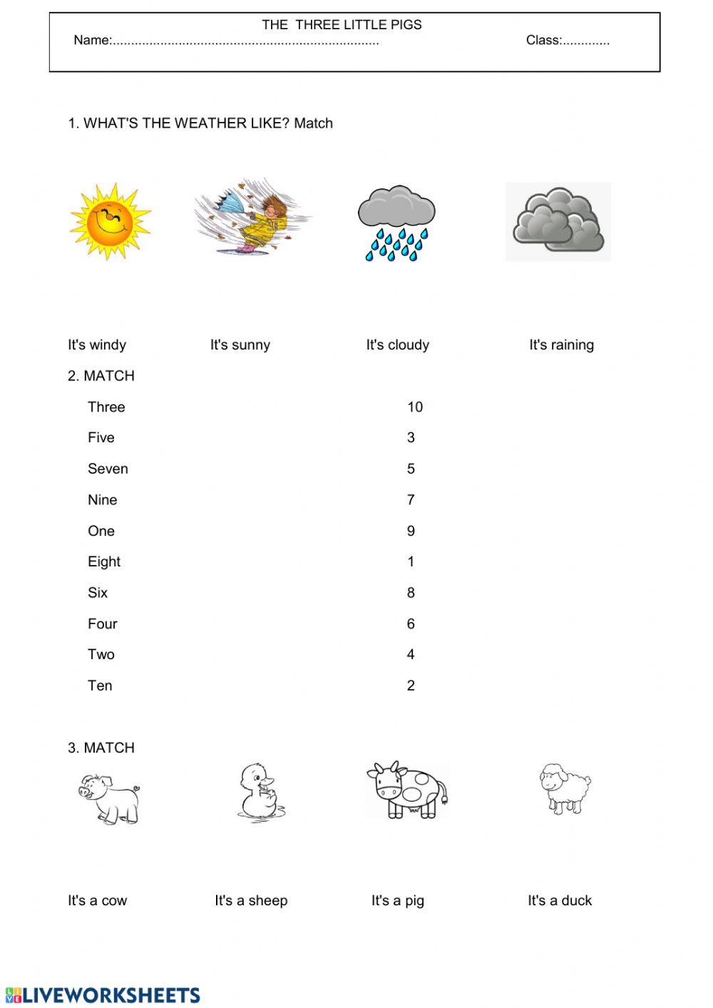 The three little pigs