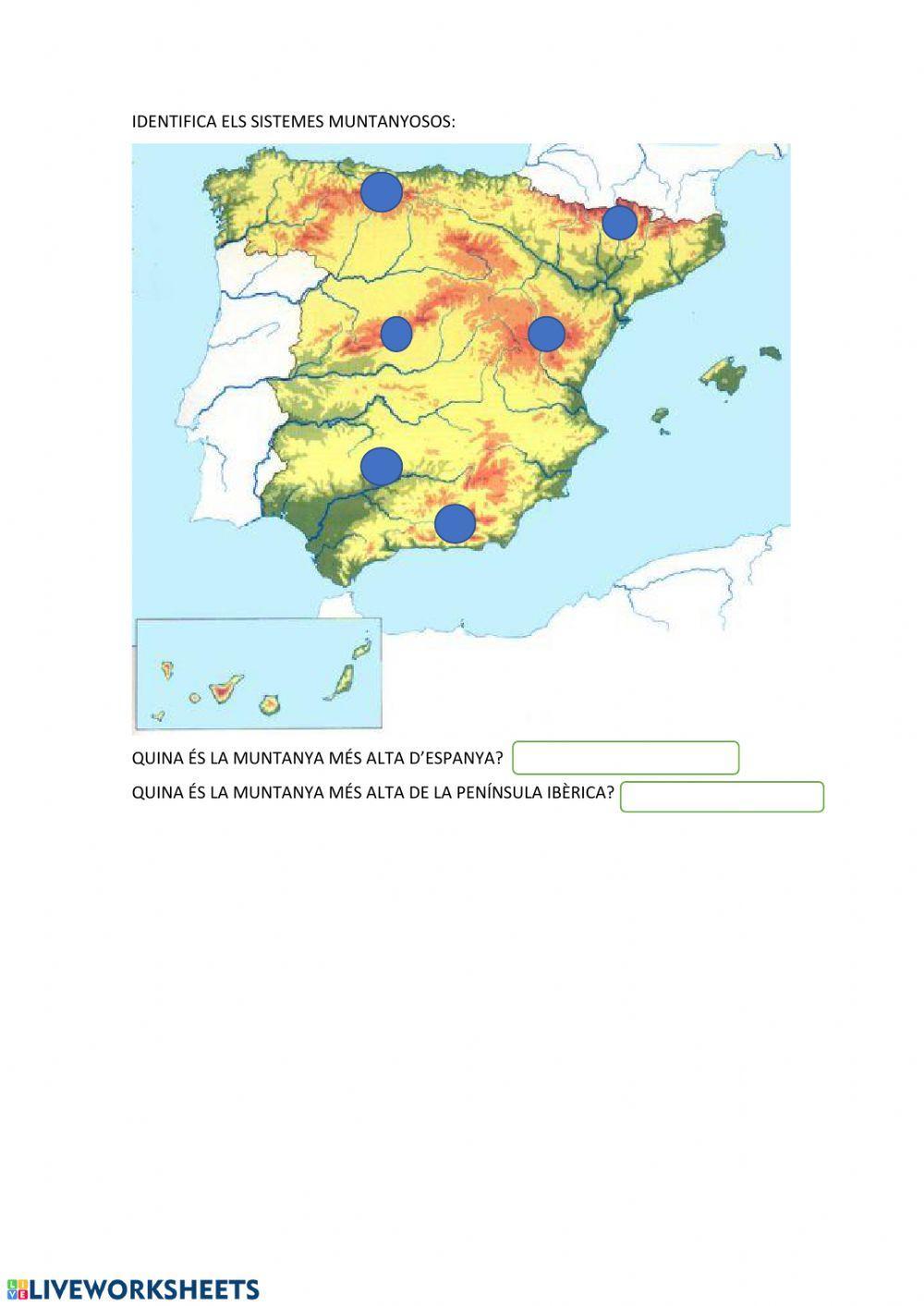Oceans, rius i muntanyes