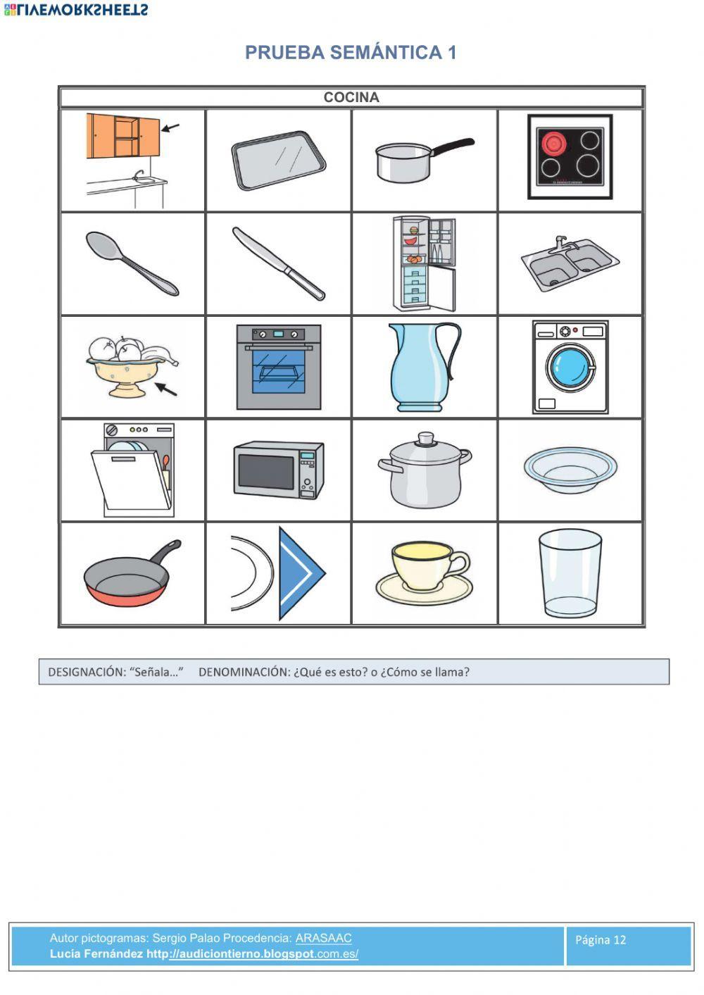 Vocabulario de la casa