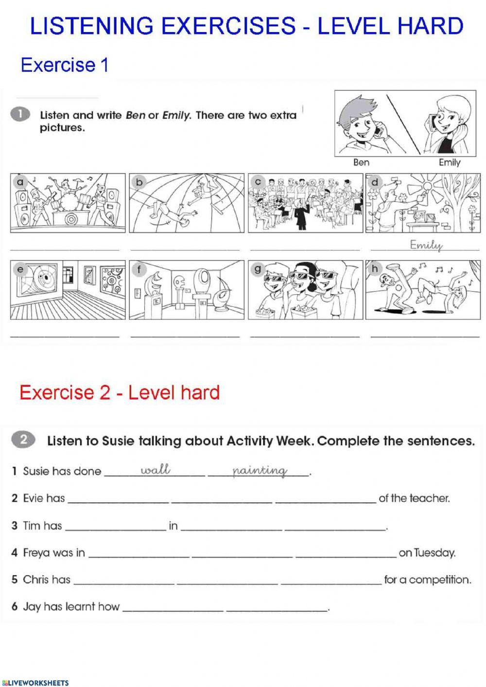 Extra vocabulary 6 - Entertainment