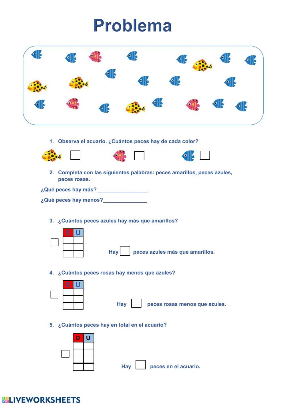 Problema sumas y restas