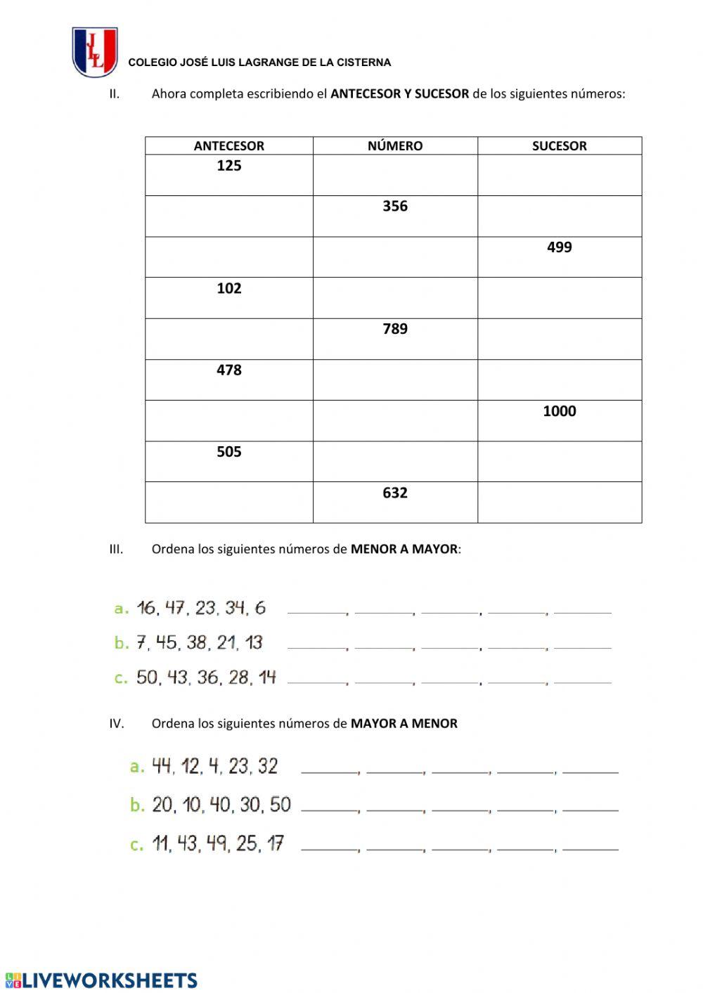 Guía N°9 matemática