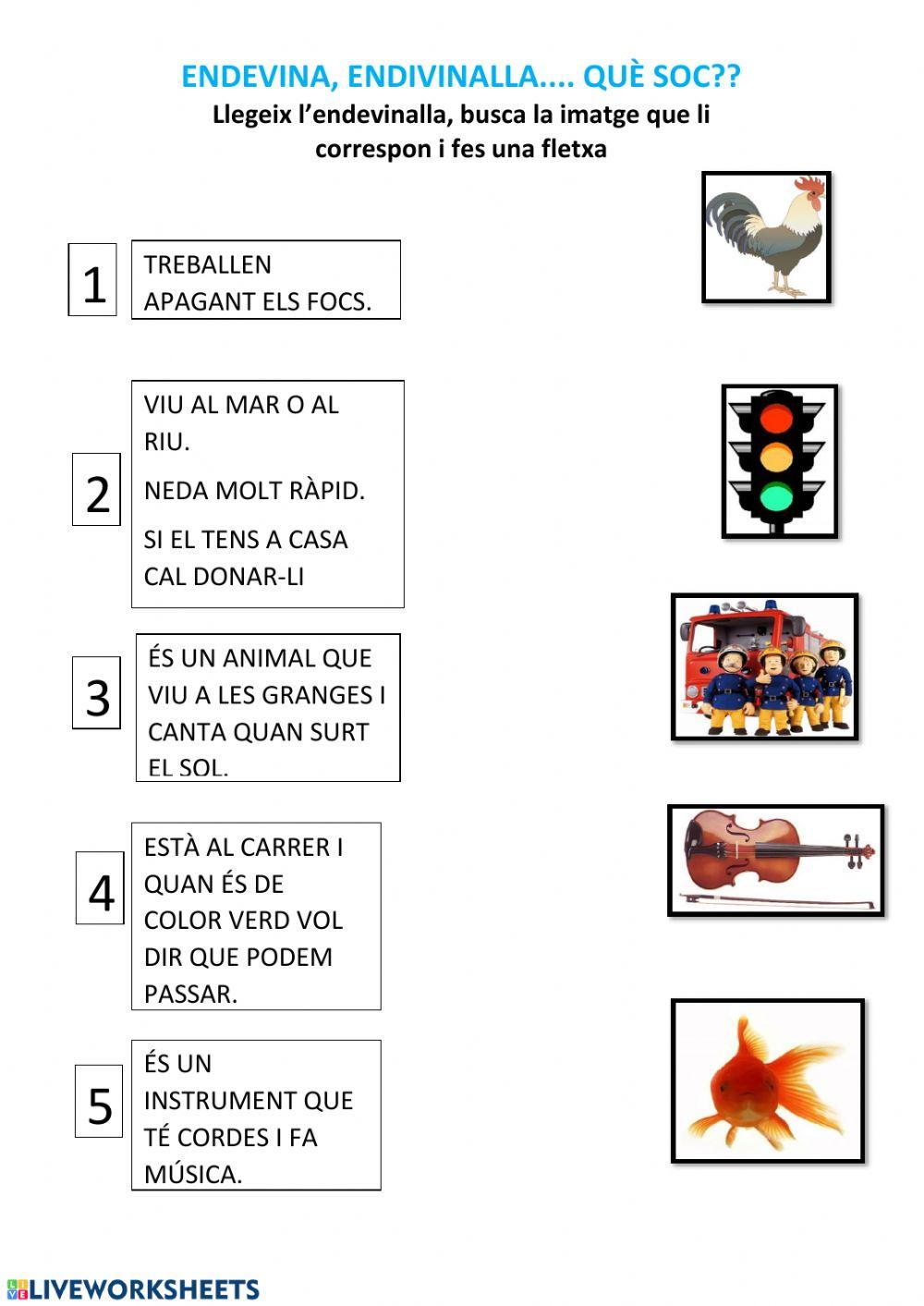 Endevina, endevinalla