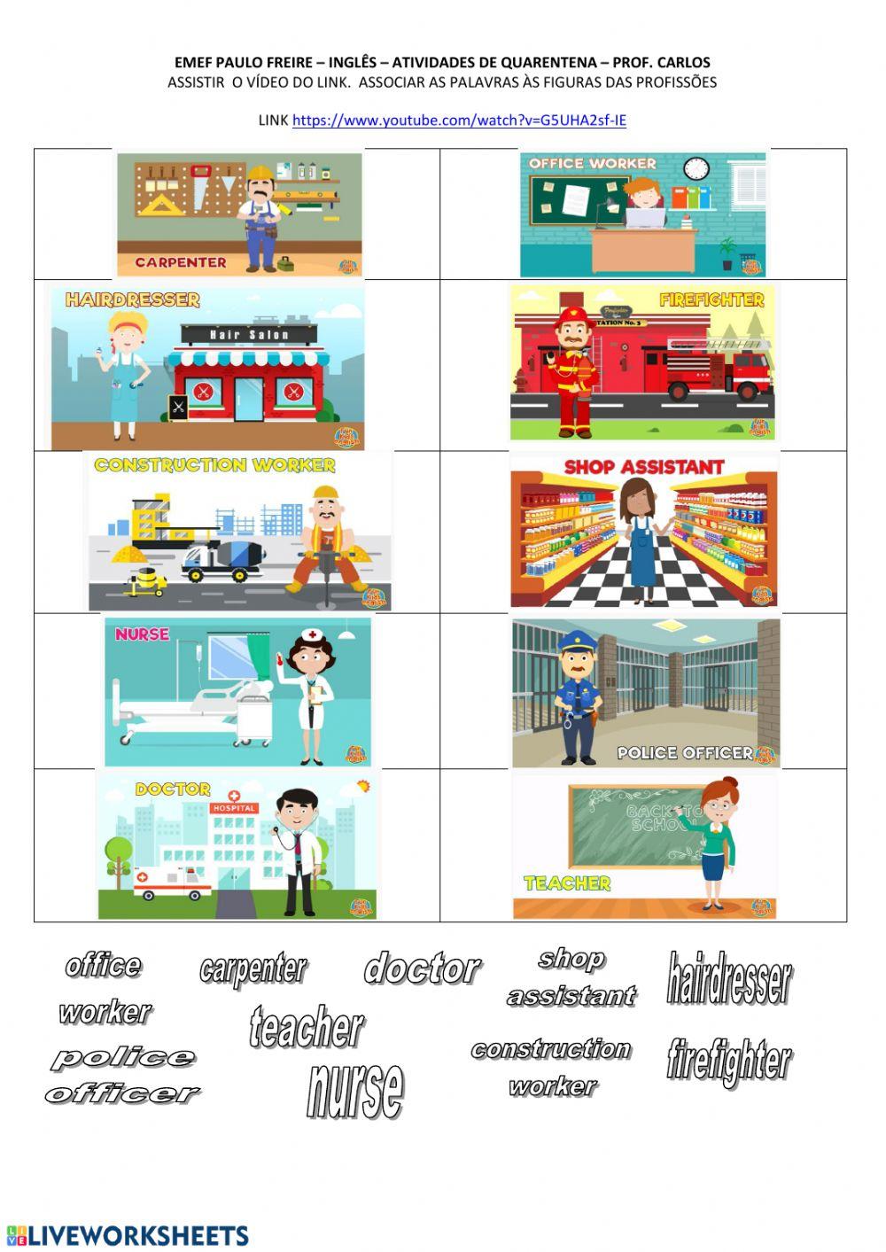 Jobs and occupations