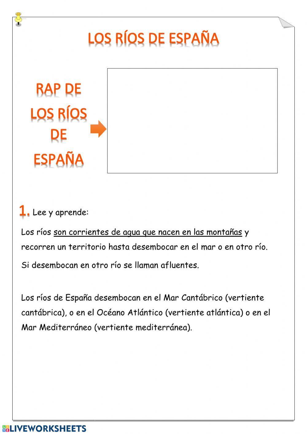 Rap de los ríos de españa