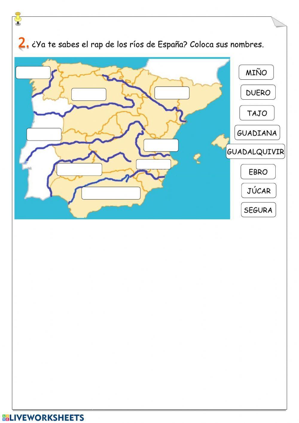 Rap de los ríos de españa