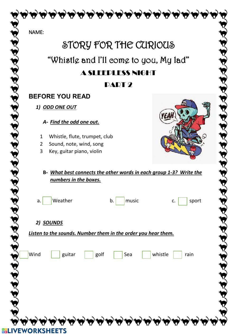 Stories for the curious- chapter 1- part2 BYR